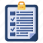 checklist, checkmark, list, to, do, paper, clipboard 