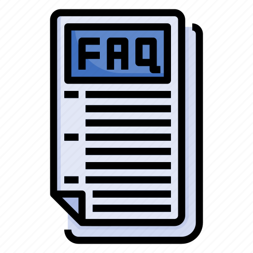 Faq, question, support, help, service, paper icon - Download on Iconfinder