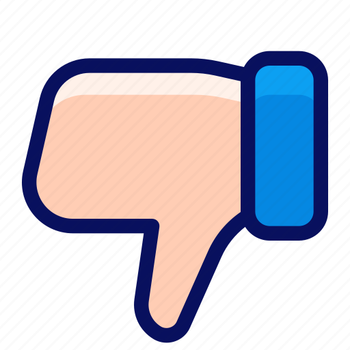 Dislike, bad, unlike, thumbs down icon - Download on Iconfinder