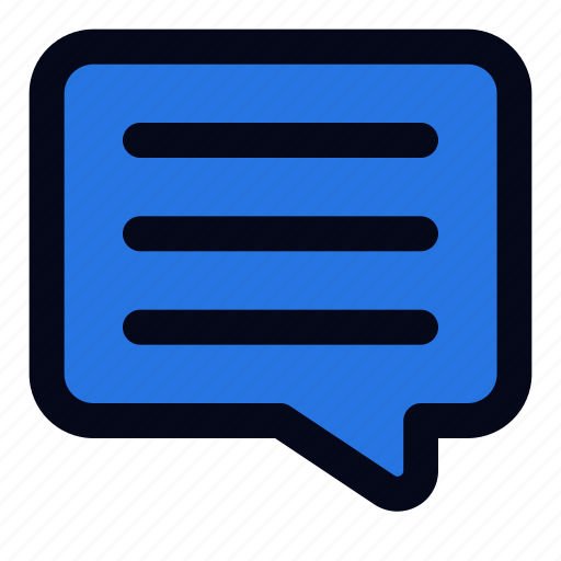 Blog, comment, chat, message, speech, bubble, conversation icon - Download on Iconfinder