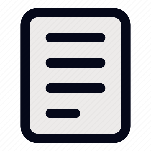 Letter, paper, white, document, blank, page, file icon - Download on Iconfinder