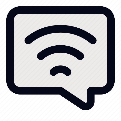 Live, chat, wifi, customer, service, support, messaging icon - Download on Iconfinder