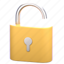 unlock, padlock, shield, security, protection 