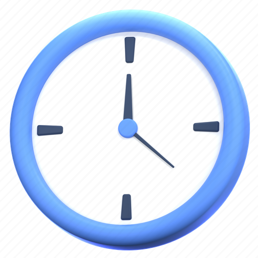 Clock, time, alarm, deadline, timer 3D illustration - Download on Iconfinder