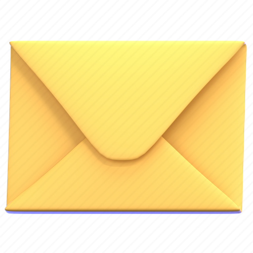 Email, mail, envelope, message, letter 3D illustration - Download on Iconfinder