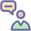chat, chatting, conversion, message, support, user 