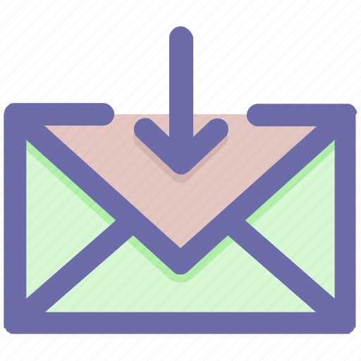 Arrow, email, envelope, inbox, letter, message icon - Download on Iconfinder