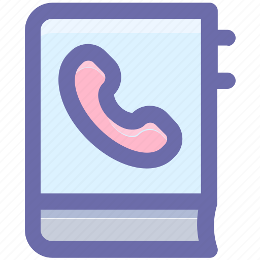 Address, book, bookmark, contact book, contacts, phone icon - Download on Iconfinder
