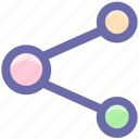 chart, connection, diagram, graph, points 