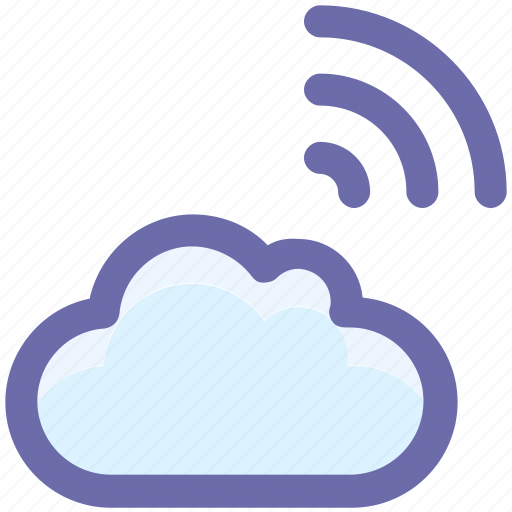 Cloud, data, internet, signal, wifi signal, wireless icon - Download on Iconfinder