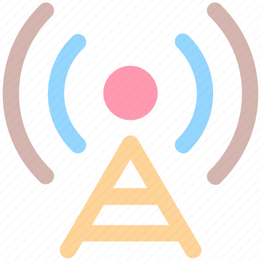 Antenna, signals, wifi antenna, wifi signal, wifi tower icon - Download on Iconfinder