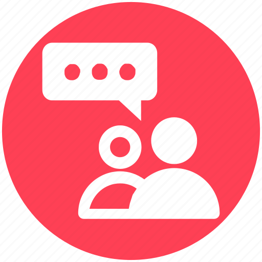 Chat, chatting, conversion, message, peoples, support, users icon - Download on Iconfinder