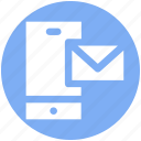 email, envelope, internet, letter, mobile, postcard