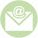 at, email, envelope, letter, message