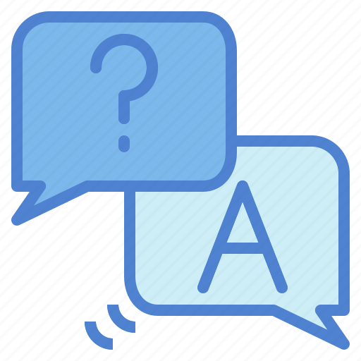 Answer, communications, faq, interface, message, question, ui icon - Download on Iconfinder