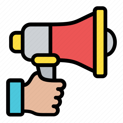 Megaphone, announcement, marketing, communication icon - Download on Iconfinder