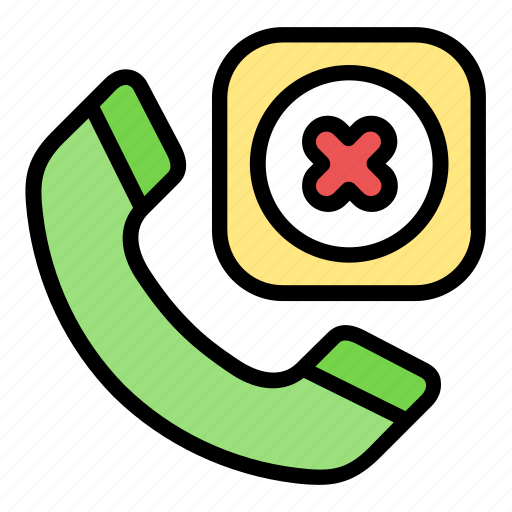 Contact, rejected, call, contact us, communication icon - Download on Iconfinder