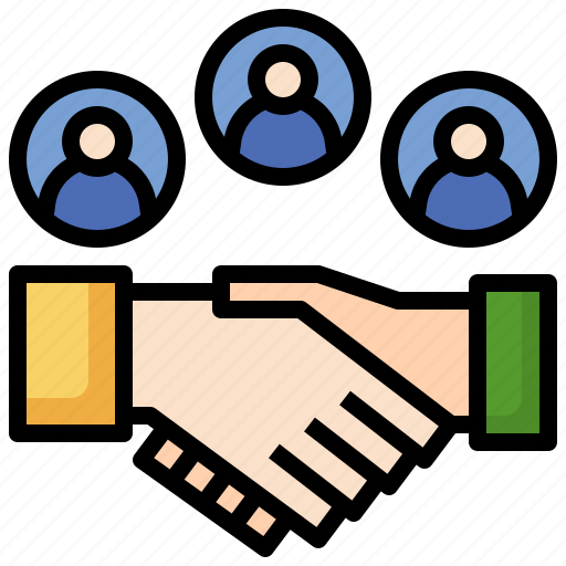 Partnership, hands, and, gestures, handshake, shake, agreement icon - Download on Iconfinder
