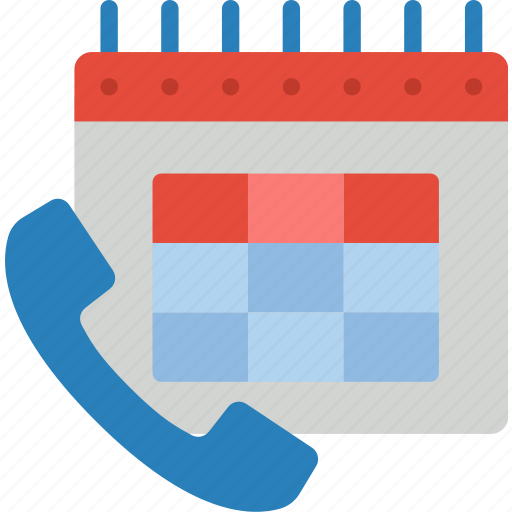 Call, phone, schedule, calander, calendar, date, telephone icon - Download on Iconfinder