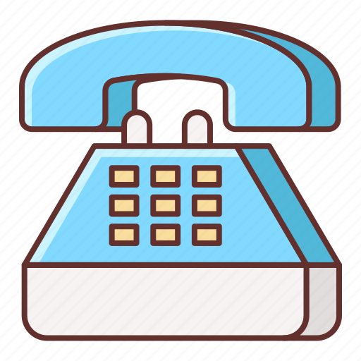 Hotline, landline, phone, telephone icon - Download on Iconfinder