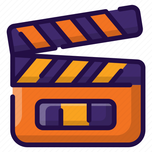 Clapperboard, movie, multimedia, social media, content creator, youtuber icon - Download on Iconfinder