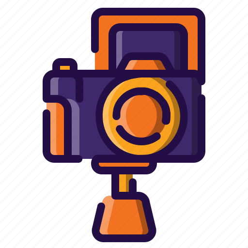 Gimbal, stabilizer, mirrorless, content creator, youtuber icon - Download on Iconfinder