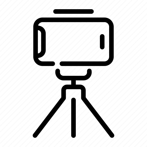 Tripod, camera, photography, equipment, electronics, content, creator icon - Download on Iconfinder