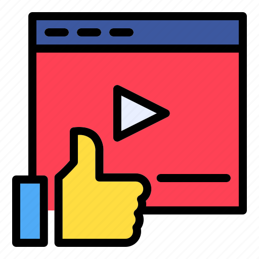 Like, love, favorite, video icon - Download on Iconfinder