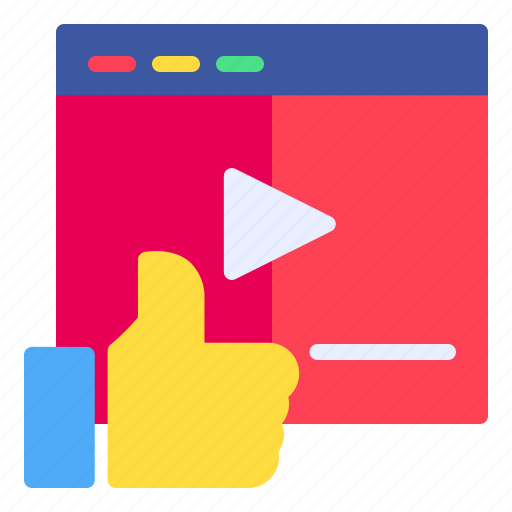 Like, love, favorite, video icon - Download on Iconfinder