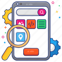 search location, location analysis, find location, gps, navigation
