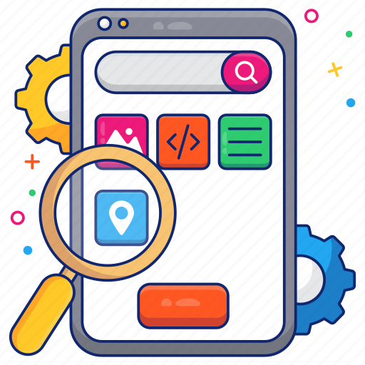 Search location, location analysis, find location, gps, navigation icon - Download on Iconfinder