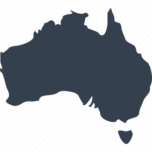 Australia, australian, continent, geography, location, map, world icon - Download on Iconfinder
