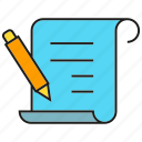 agreement, contract, document, paper, pen, sign, writing