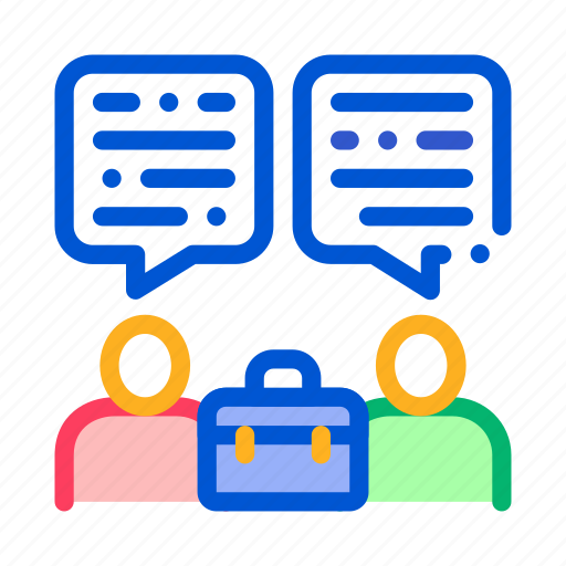 Businessmen, contract, conversation, deal, two icon - Download on Iconfinder