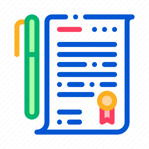 Contract, document, file, folder icon - Download on Iconfinder