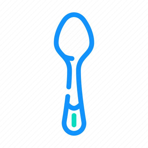 Teaspoon, kitchen, utensil, cook, instruction, prepare icon - Download on Iconfinder