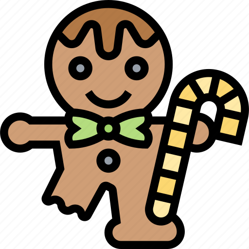 Gingerbread, bakery, biscuit, pastry, christmas icon - Download on Iconfinder