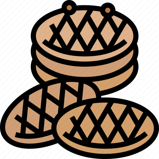 Peanut, butter, cookie, baked, snack icon - Download on Iconfinder
