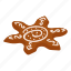 bread, cake, flower, gingerbread, isometric, logo, object 
