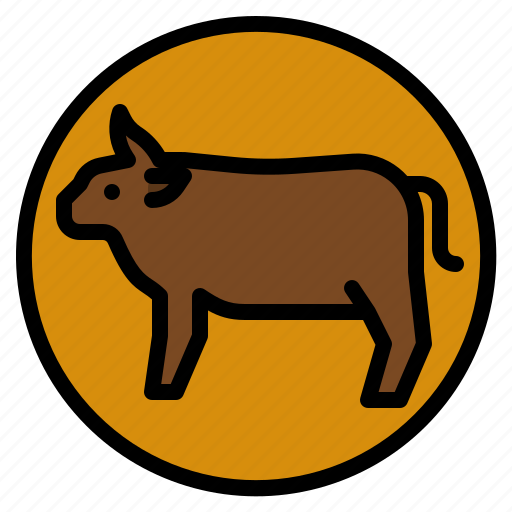 Meat, cow, beef, farming, animal icon - Download on Iconfinder