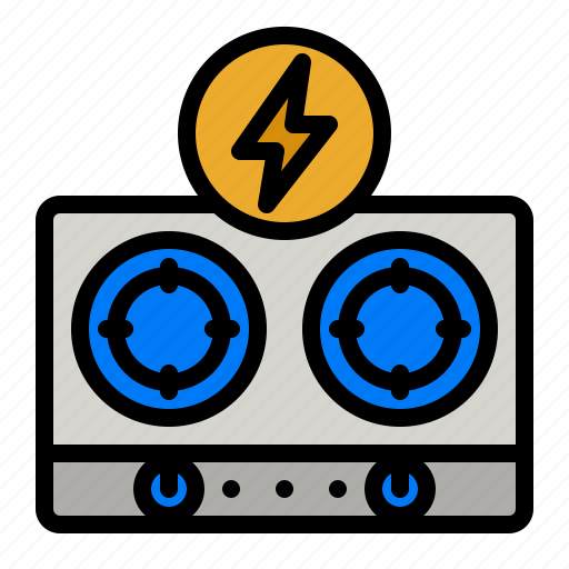Stove, electric, cooking, kitchen, cook icon - Download on Iconfinder