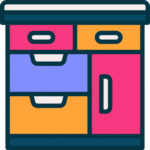 Cabinet, furniture, bookshelf, cupboard, interior icon - Download on Iconfinder