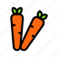 carrot, cook, cooking, food, healthy, sweet, vegetable 