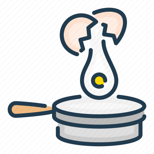 Cooking, egg, food, fry, frying, kitchen, pan icon - Download on Iconfinder