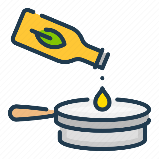Cooking, food, fry, frying, oin, olive, pan icon - Download on Iconfinder