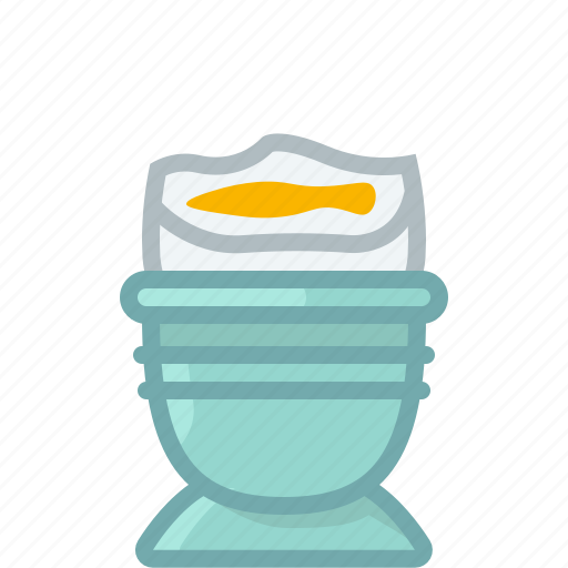 Cooking, egg, food, hard-boiled egg, kitchen, stand icon - Download on Iconfinder
