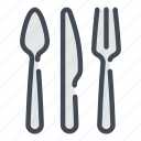 cooking, utensil, spoon, knife, fork