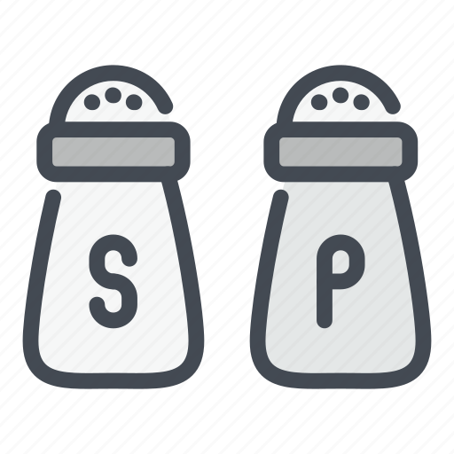 Salt, pepper, spice, ingredient, cooking icon - Download on Iconfinder