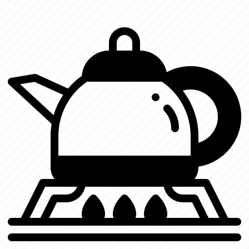 Kettle, kitchen, household, teapot, boil, hot, drink icon - Download on Iconfinder