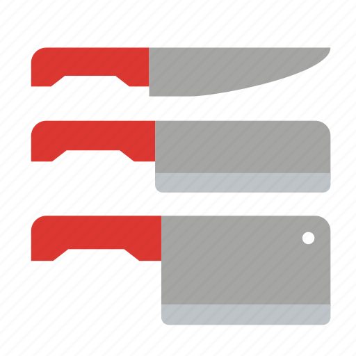 Cooking, equipment, household, kitchen, knife, kitchenware, set icon - Download on Iconfinder